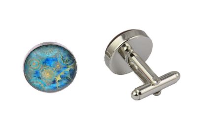 Picture of Blue Mandala Cufflinks