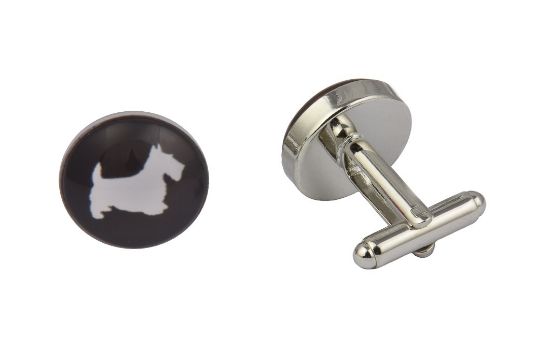 Picture of Scottish Terrier Dog Cufflinks