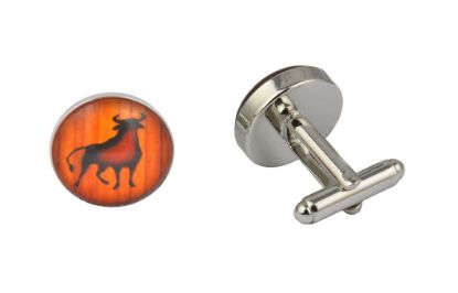 Picture of Orange Bull Cufflinks